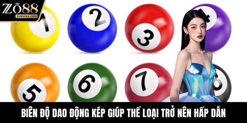 Biên độ dao động kép giúp thể loại trở nên hấp dẫn