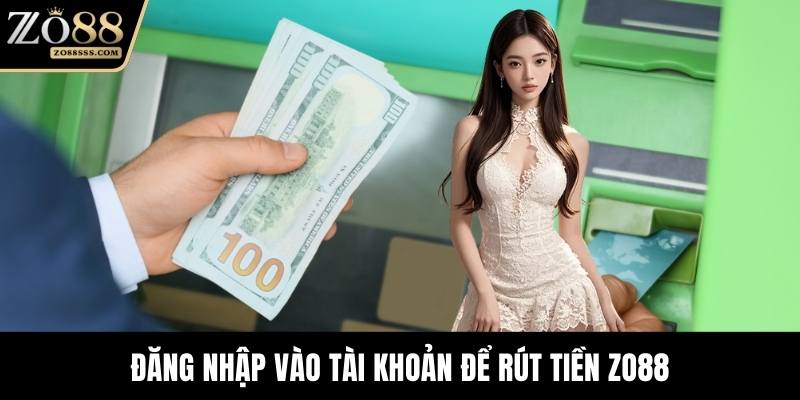 Đăng nhập vào tài khoản để rút tiền ZO88