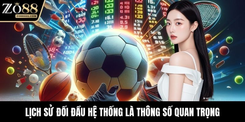 Lịch sử đối đầu hệ thống là thông số quan trọng