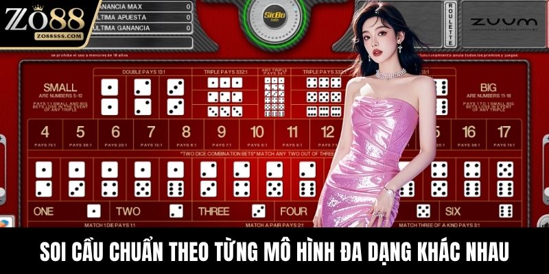 Soi cầu chuẩn theo từng mô hình đa dạng khác nhau
