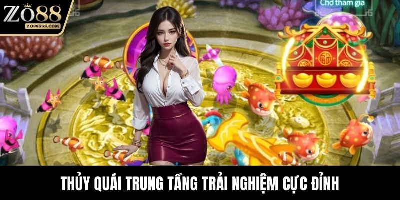 Thủy quái trung tầng trải nghiệm cực đỉnh
